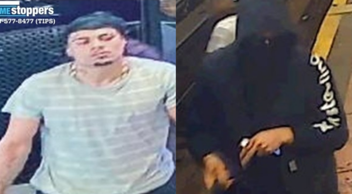 Woodside knife attack 7 train