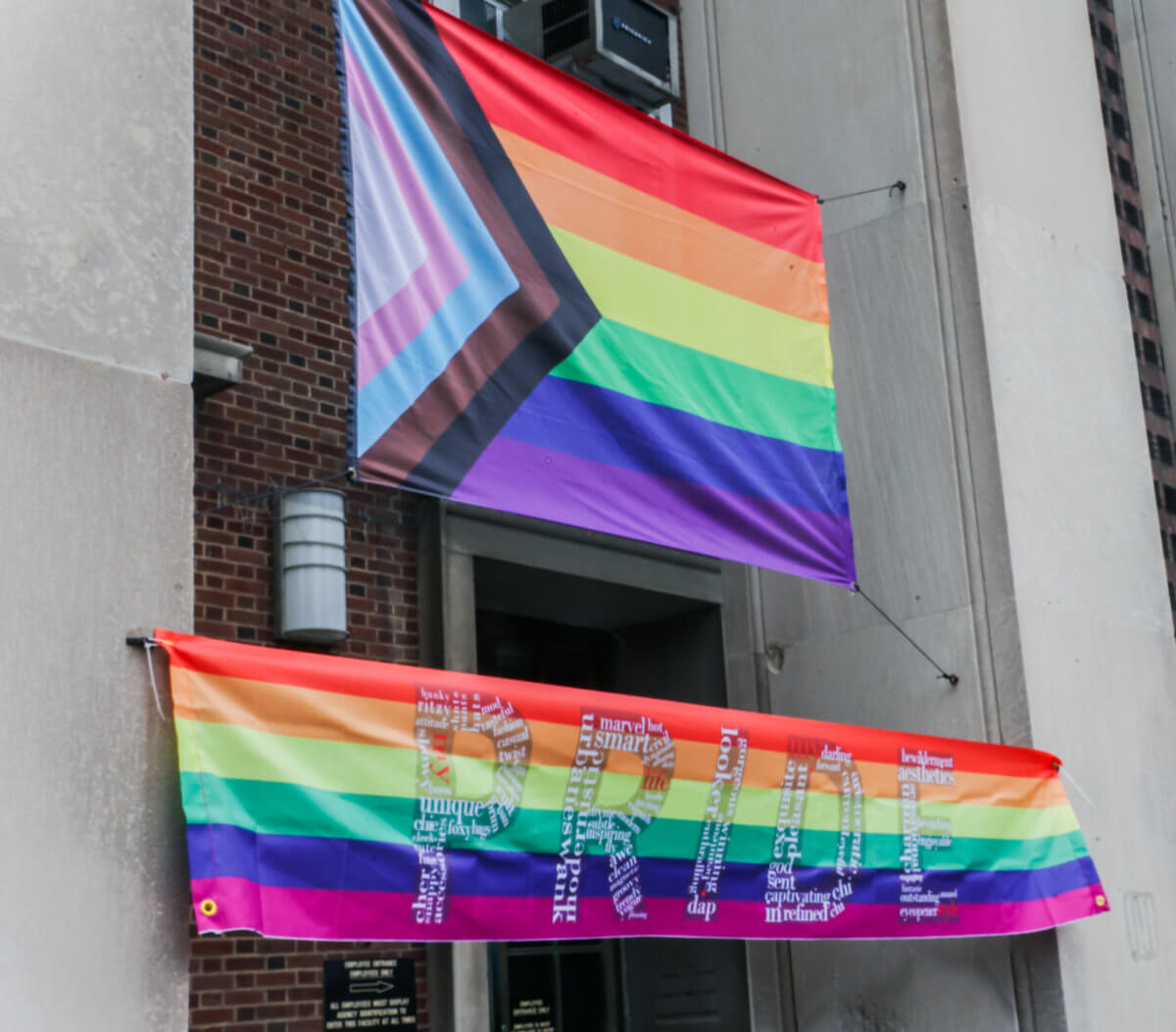 Queens Borough Hall Pride Flag