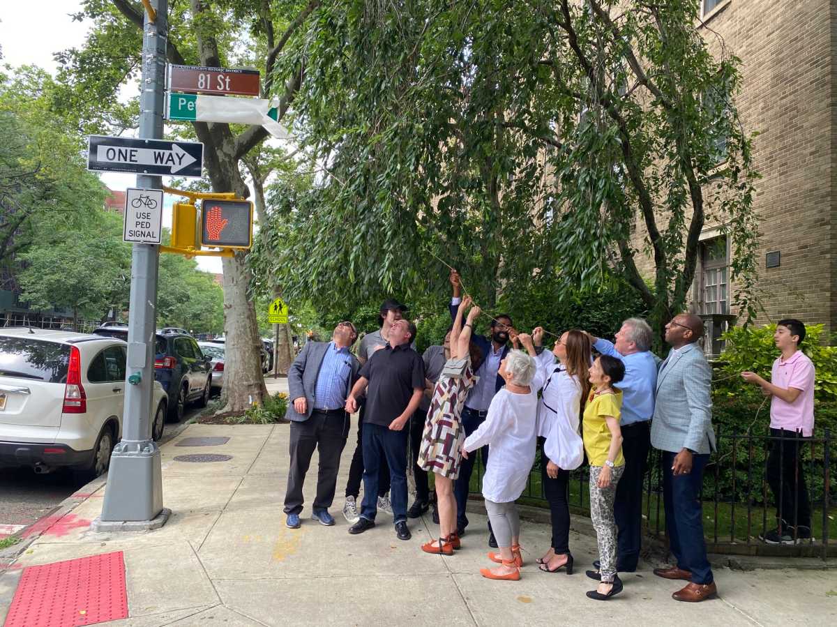 Peter Magnani Jackson Heights street co-naming