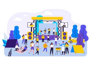 outdoor concert