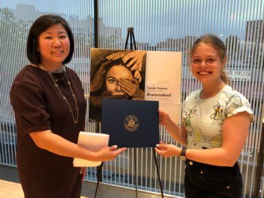 Bayside High School student wins annual Congressional district art contest in Queens 