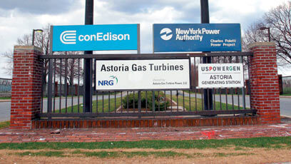 Astoria Generating Station battery