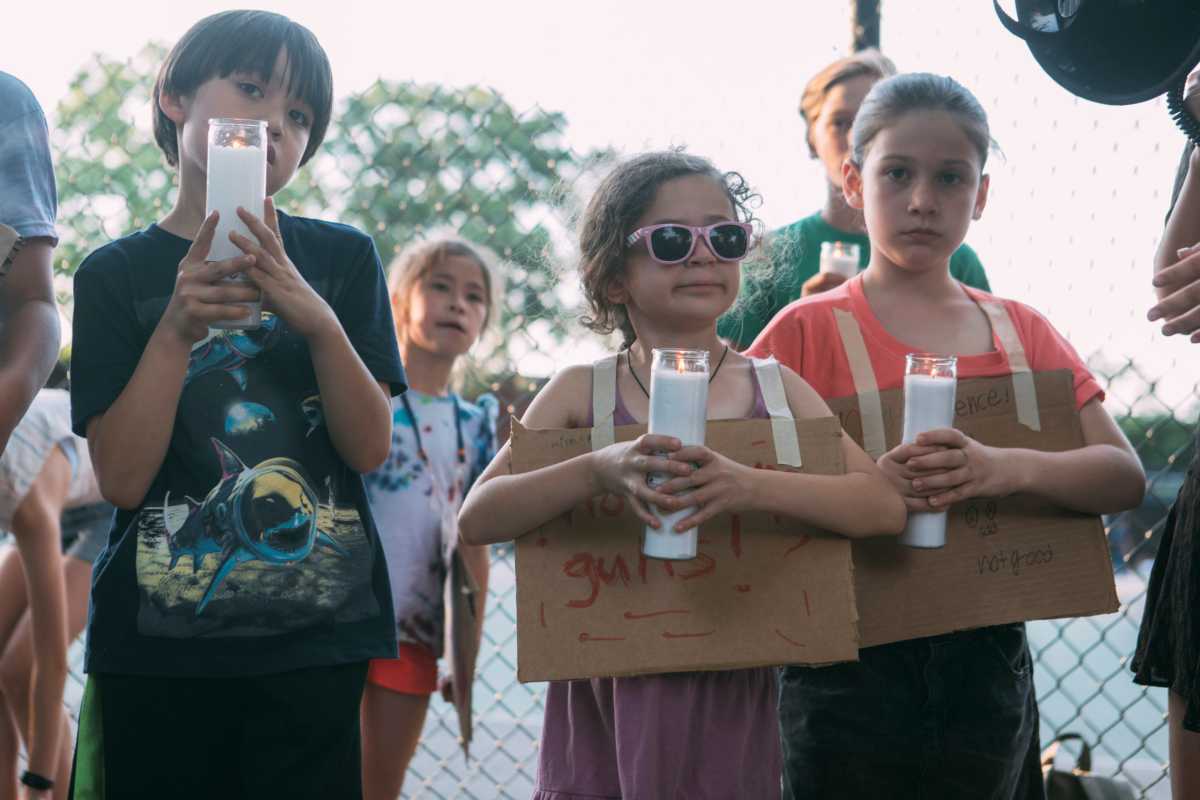 Sunnyside vigil Uvalde Texas school shooting