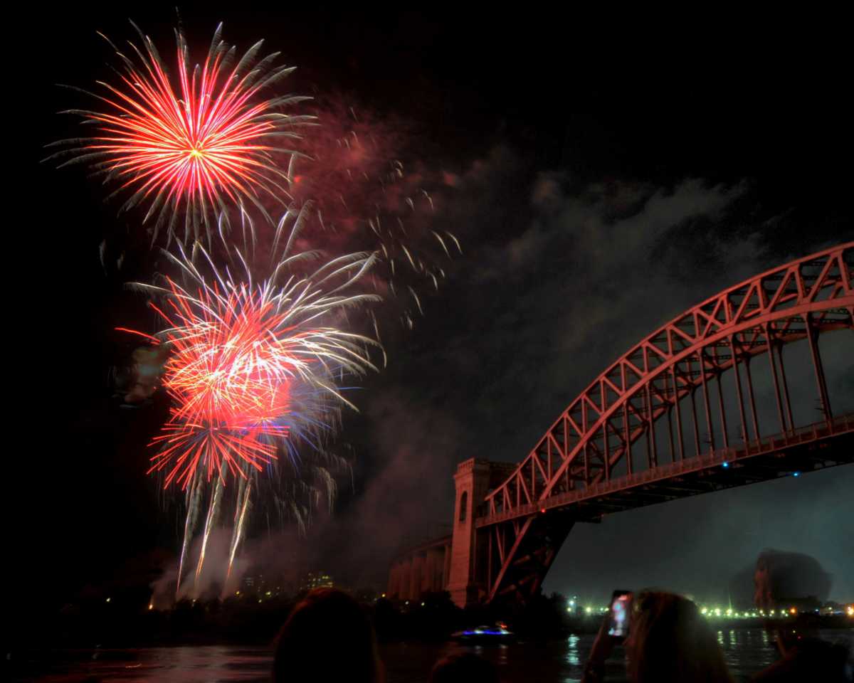 Astoria fireworks 2022 at Astoria Park