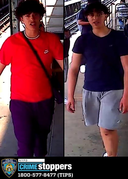 vandal damaged cameras in Sunnyside subway stations