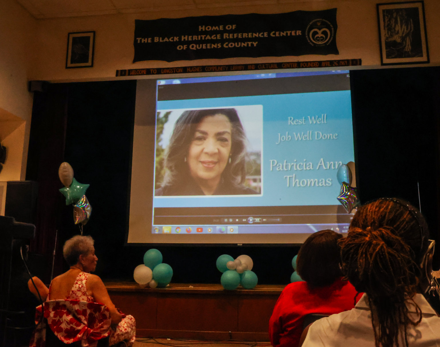 East elmhurst library hosts tribute to patricia ann naylor thomas qns
