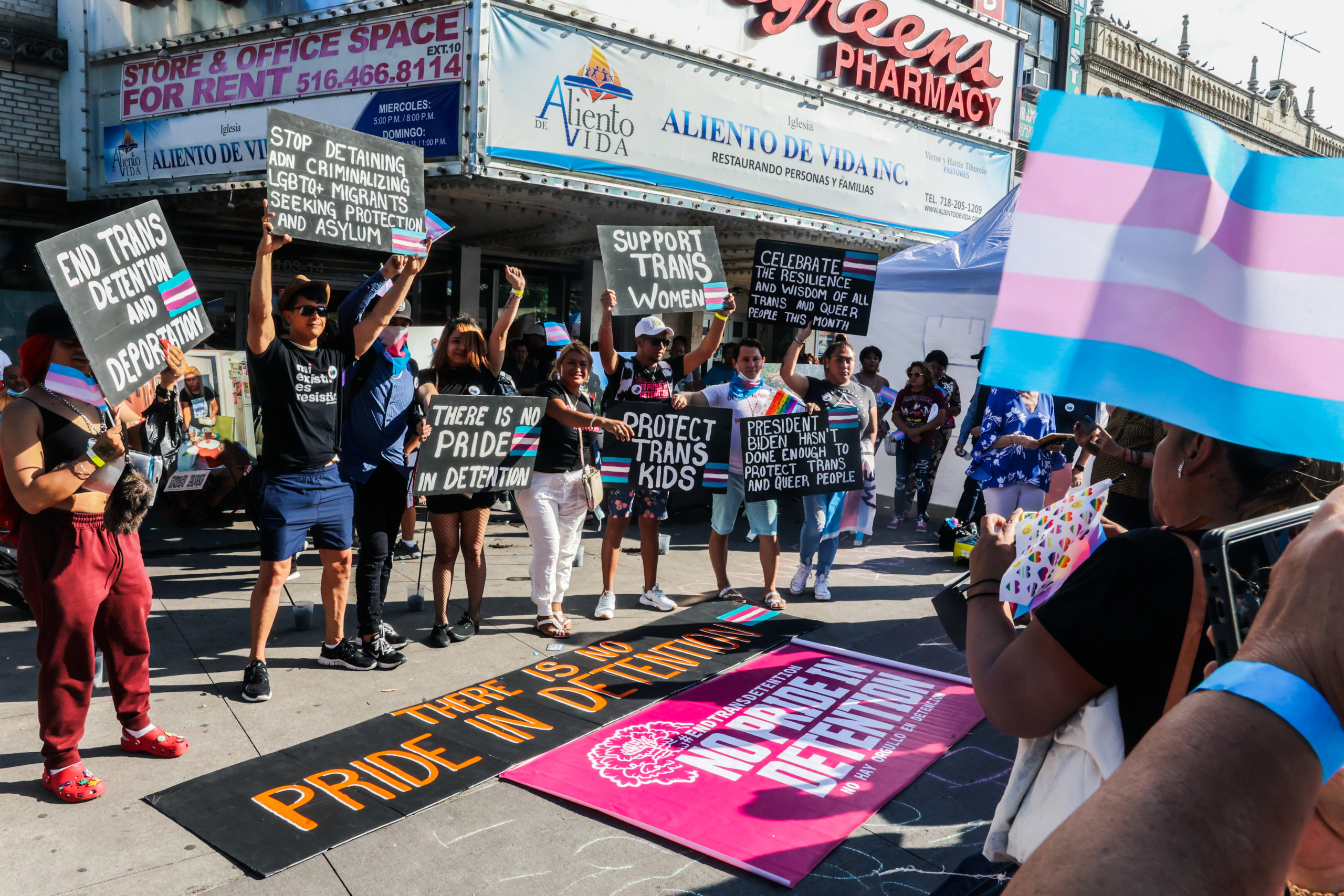 Hundreds march through Corona demanding expanded protections for trans  people and sex workers – QNS