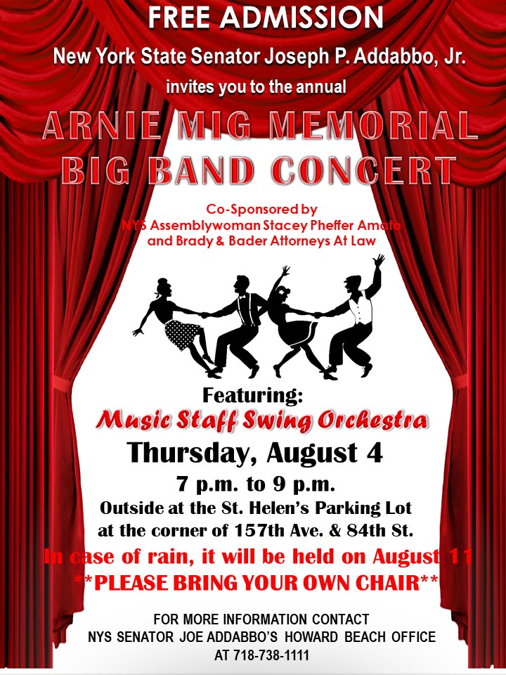 Howard Beach Arnie Mig concert