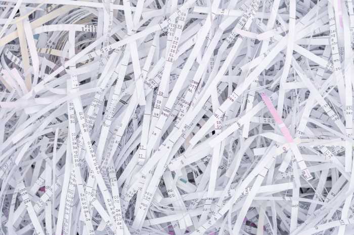 Rockaway paper shredding event