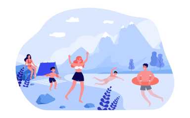 swimming
