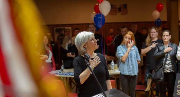 Paladino town hall Bowne Park