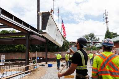 116th Precinct Topping Off Ceremony