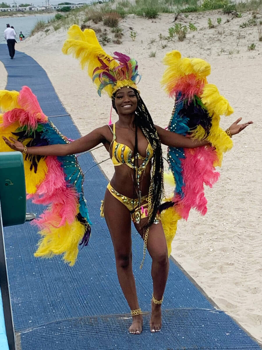 Caribbean Carnival Outfit Carnival for Kids Carnival Parade Costume  Carribean Set Same Day Shipping 