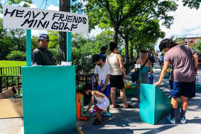 Jackson Heights Community Fridge event