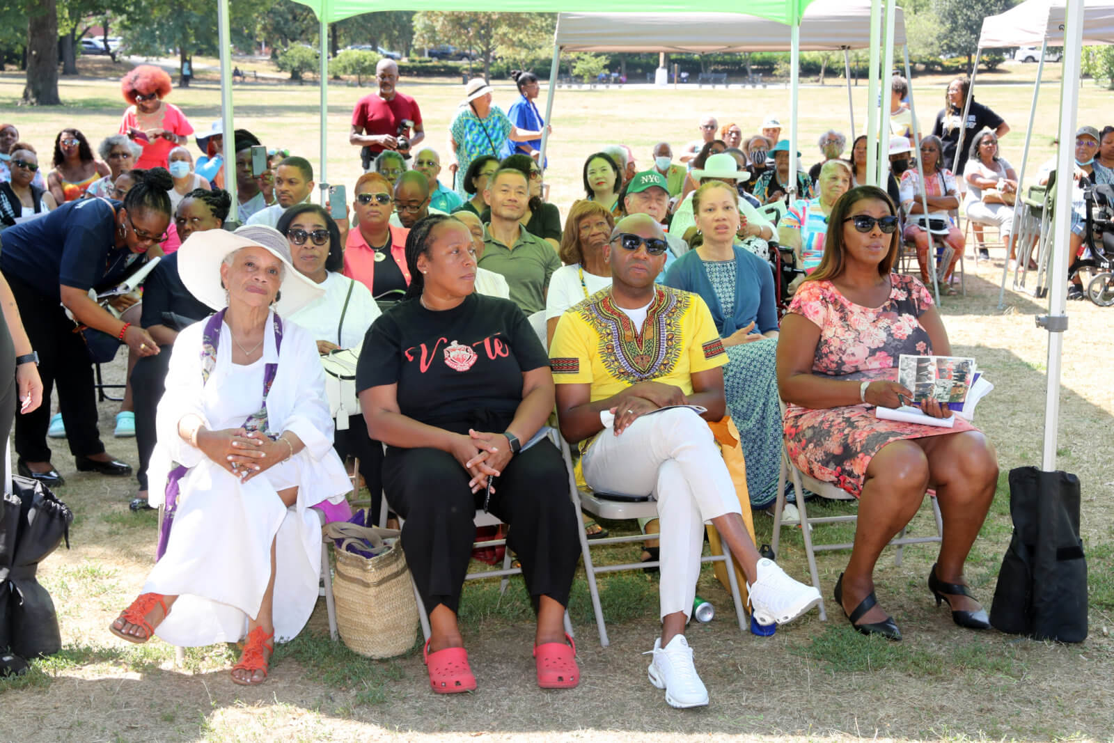 Southeast Queens lawmakers celebrate renaming of St. Albans Park in