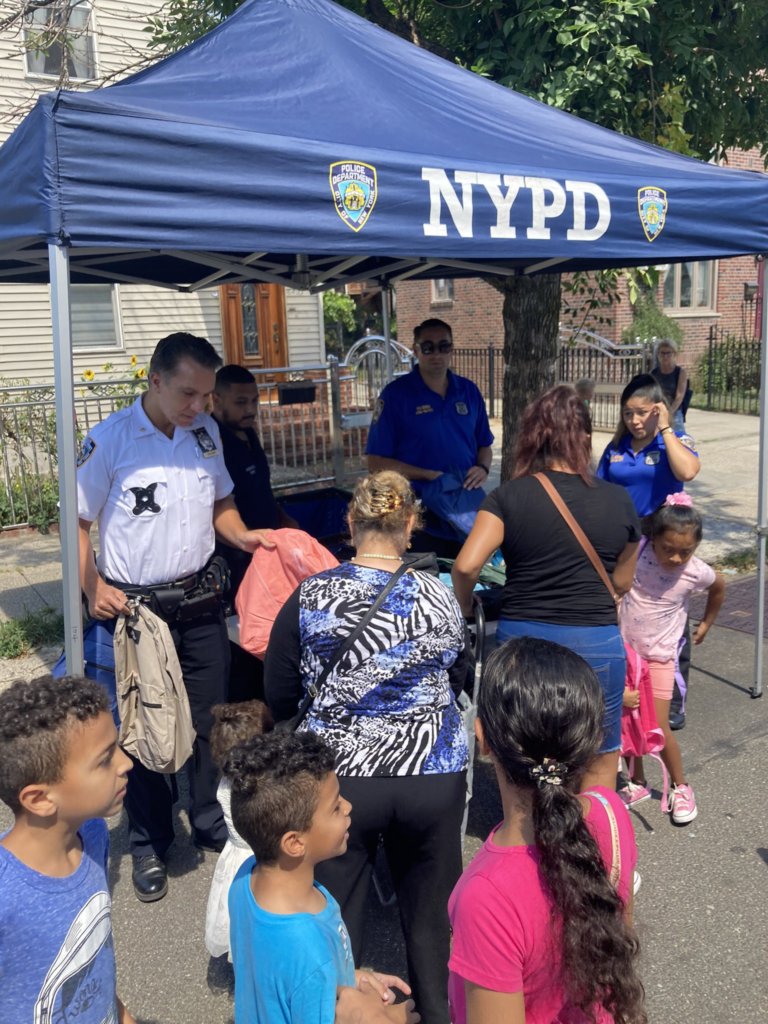‘It’s all about community’ 104th Precinct teams up with local