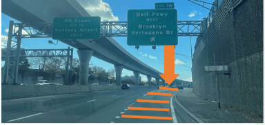 Closures of Exit 1W Ramp