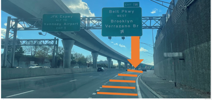 Closures of Exit 1W Ramp