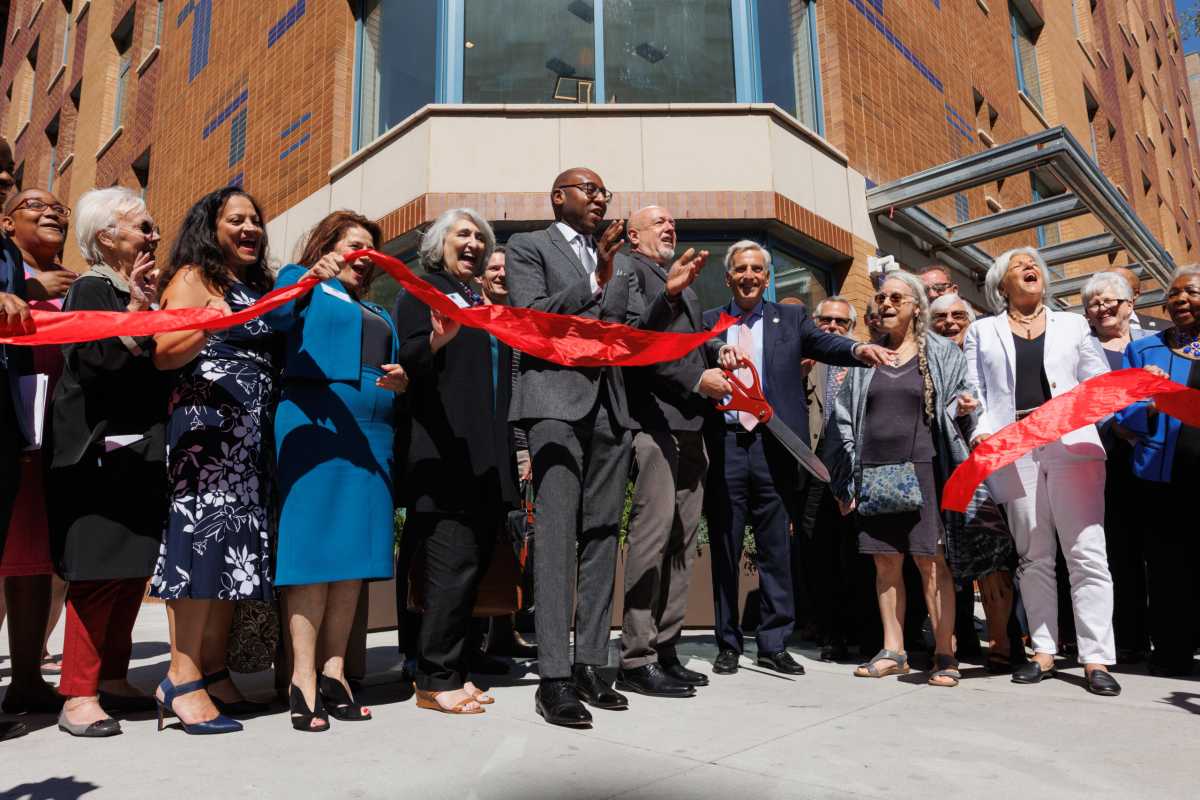 The Mieles Housing Facility Ribbon Cutting