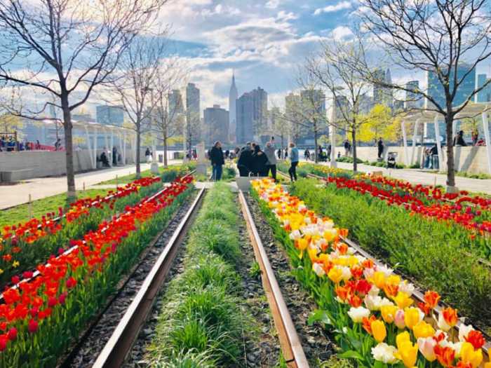 The annual gala will allow Hunters Point Parks Conservancy to continue its work maintaining Long Island City's two waterfront parks. (Photos courtesy of HPPC)