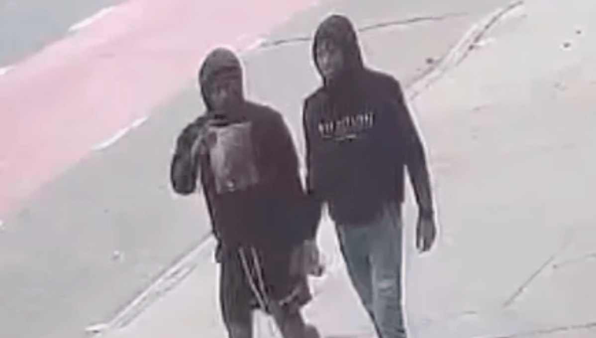 Crooks sought in robbery