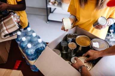 food clothing drive