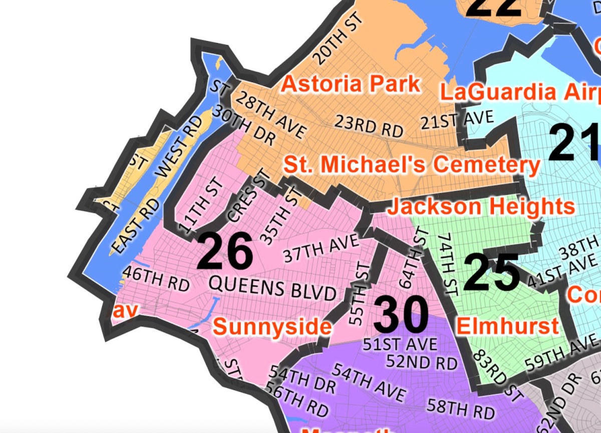 Redistricting leads discussion at Queens Borough meeting QNS