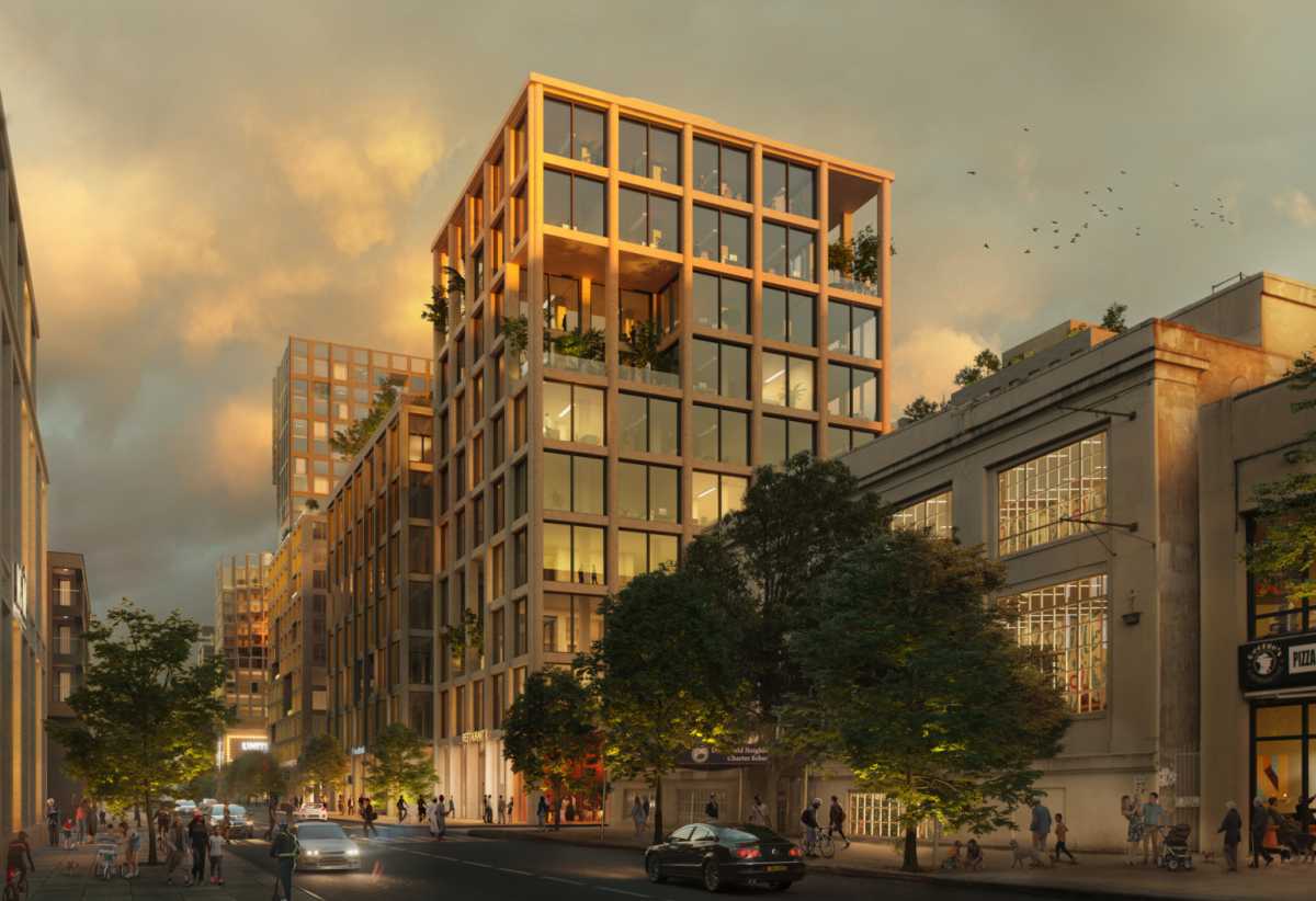 Rendering for the proposed $2 billion Innovation QNS development. (Photo courtesy of Innovation QNS)