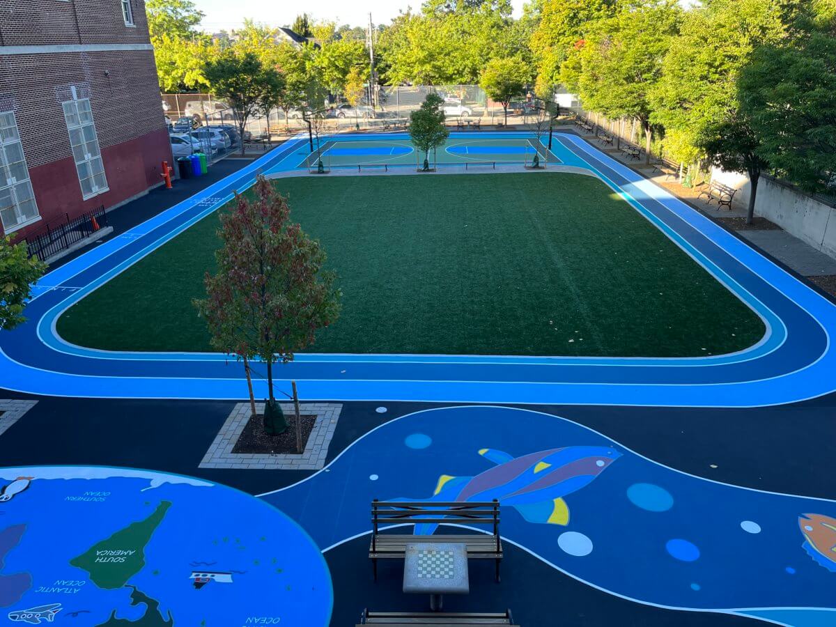 Trust for Public Land helps build new playground for P.S. 98 in