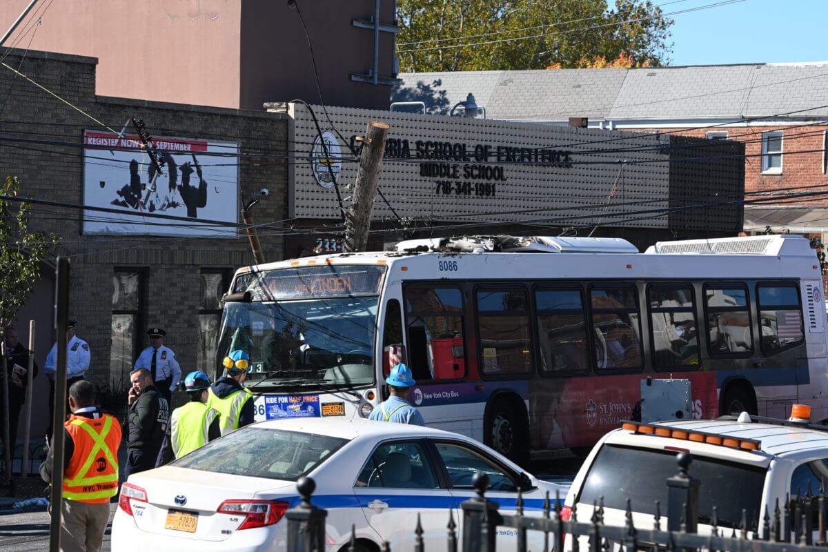 hijacking an MTA bus