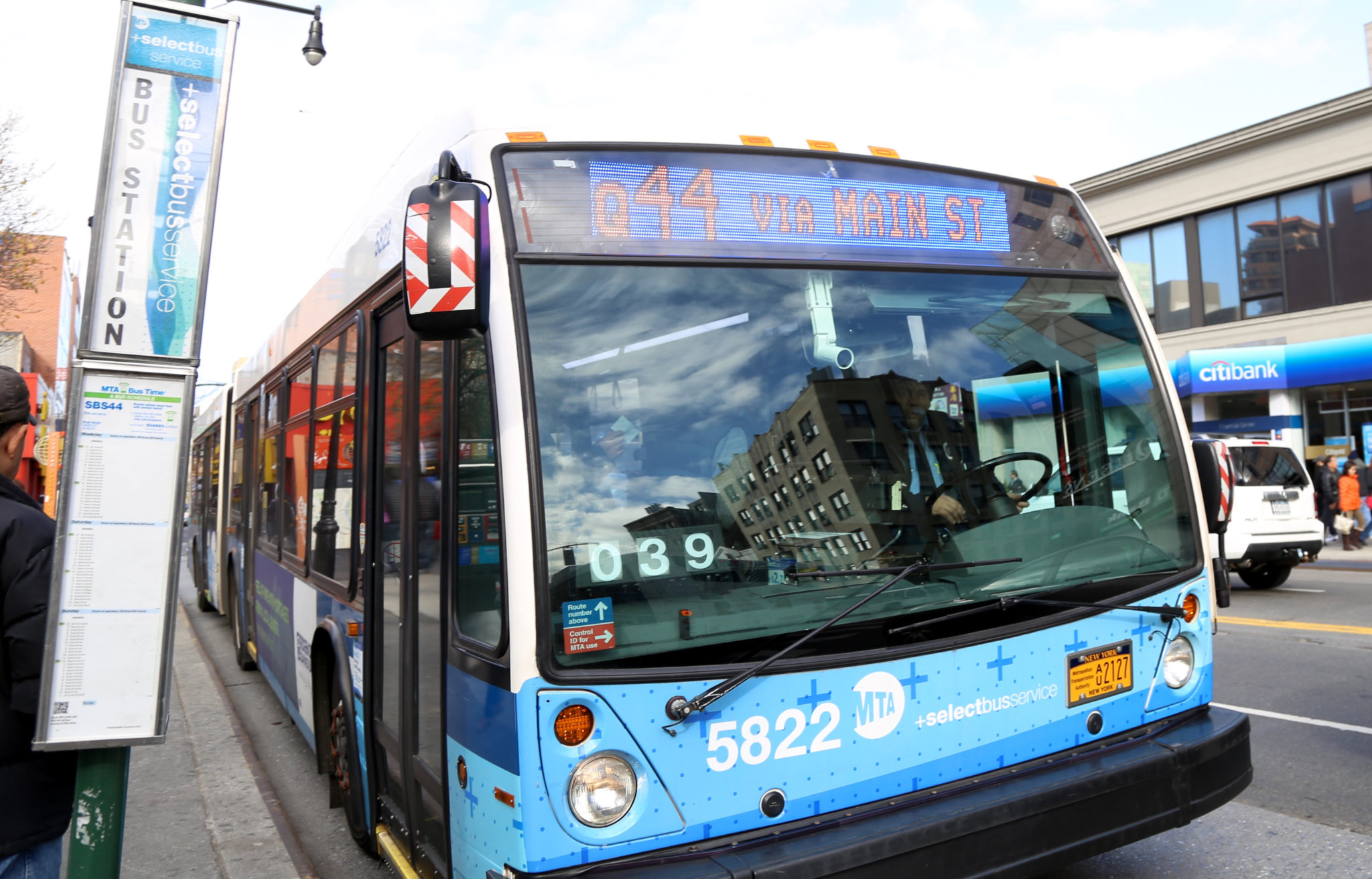 MTA advises Q44 SBS bus lane enforcement warning period ends Friday ...