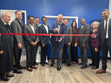 Ribbon cutting 2