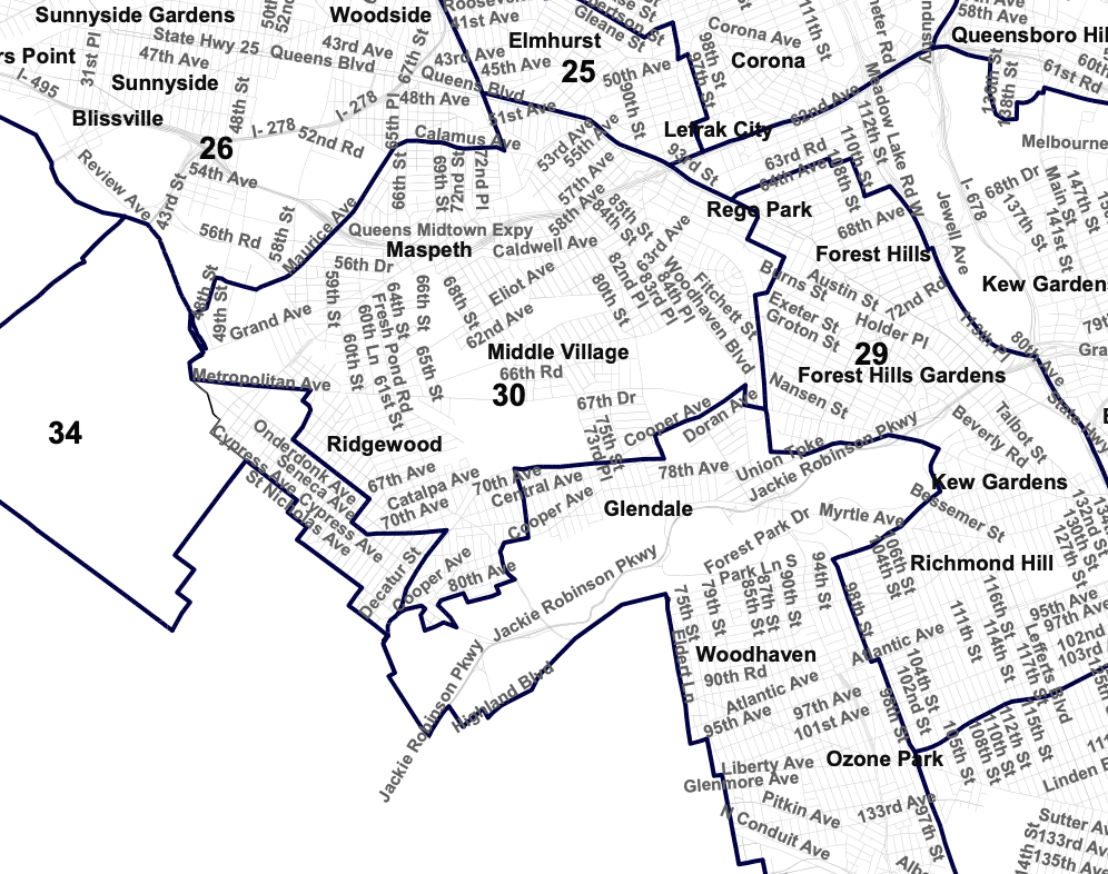 Glendale map