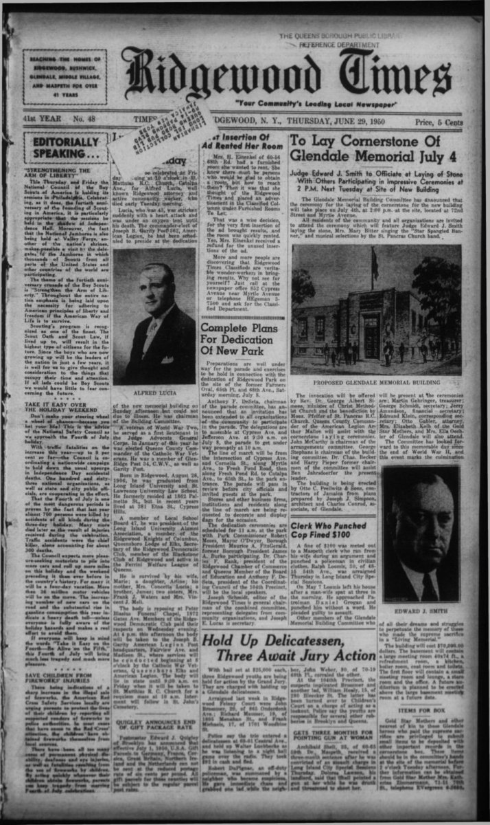 Ridgewood Times: June 29, 1950 – Qns.com