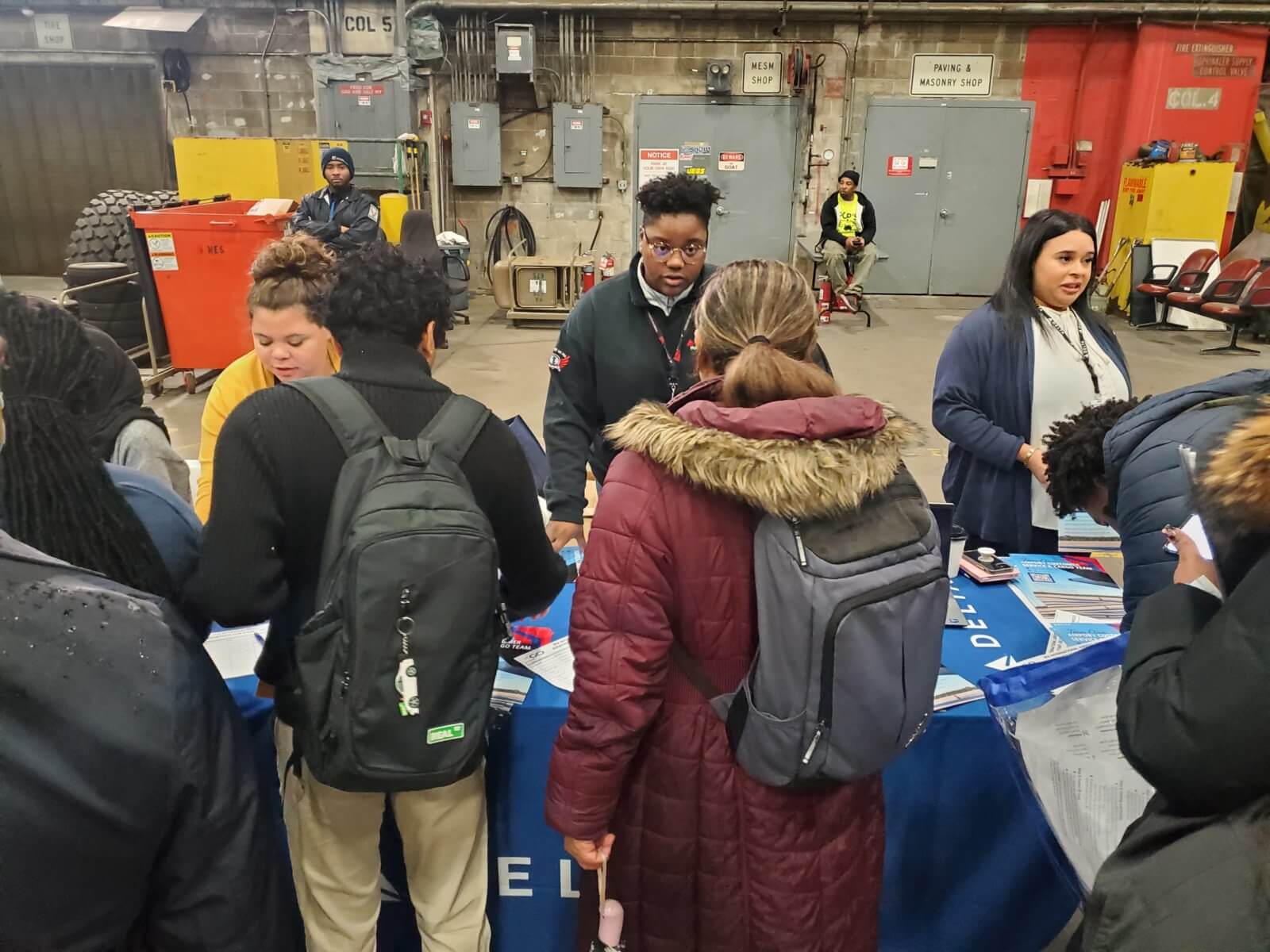 More than a thousand employment seekers flock to JFK Airport job fair