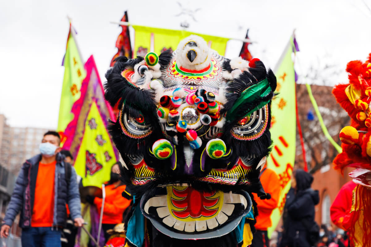 Thousands of revelers celebrate the Year of the Rabbit during Lunar New