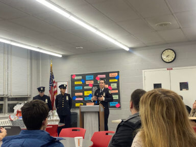104th Precinct Commanding Officer Kevin J. Coleman