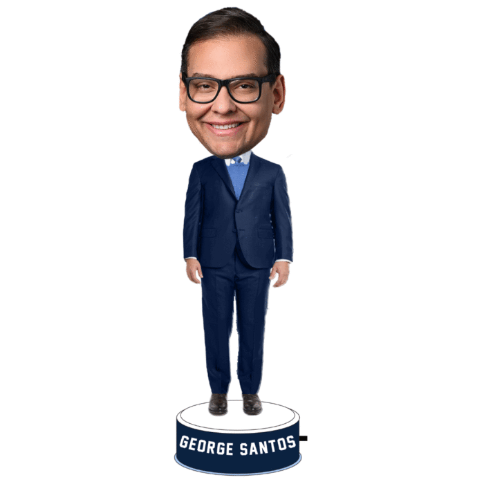 George Santos bobblehead available with audio clips of his biggest lies – QNS.com
