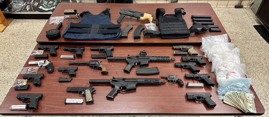 weapons seized