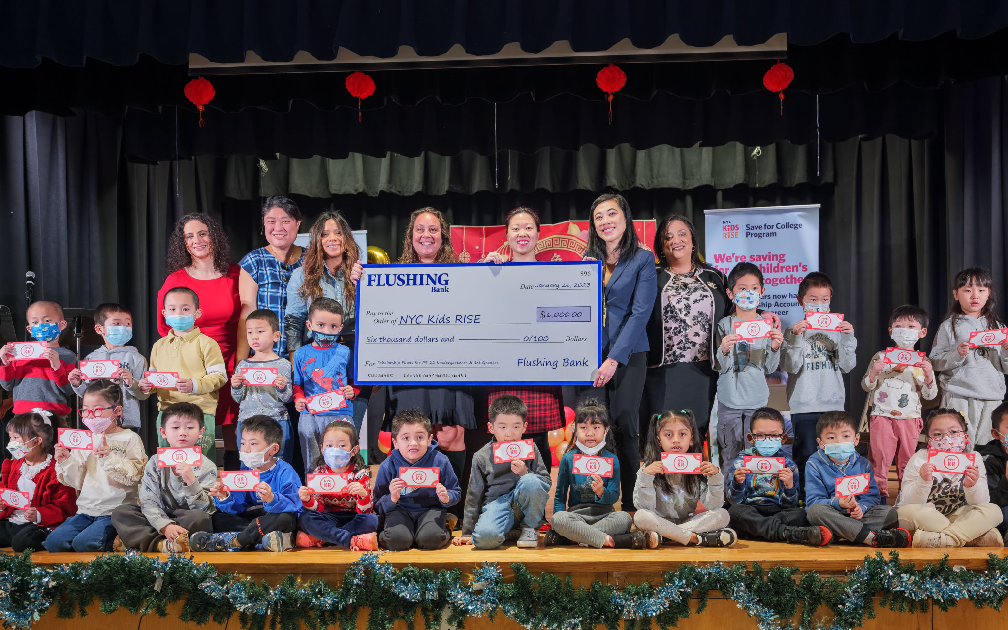 Flushing Bank announces community scholarship for NYC Kids RISE Save