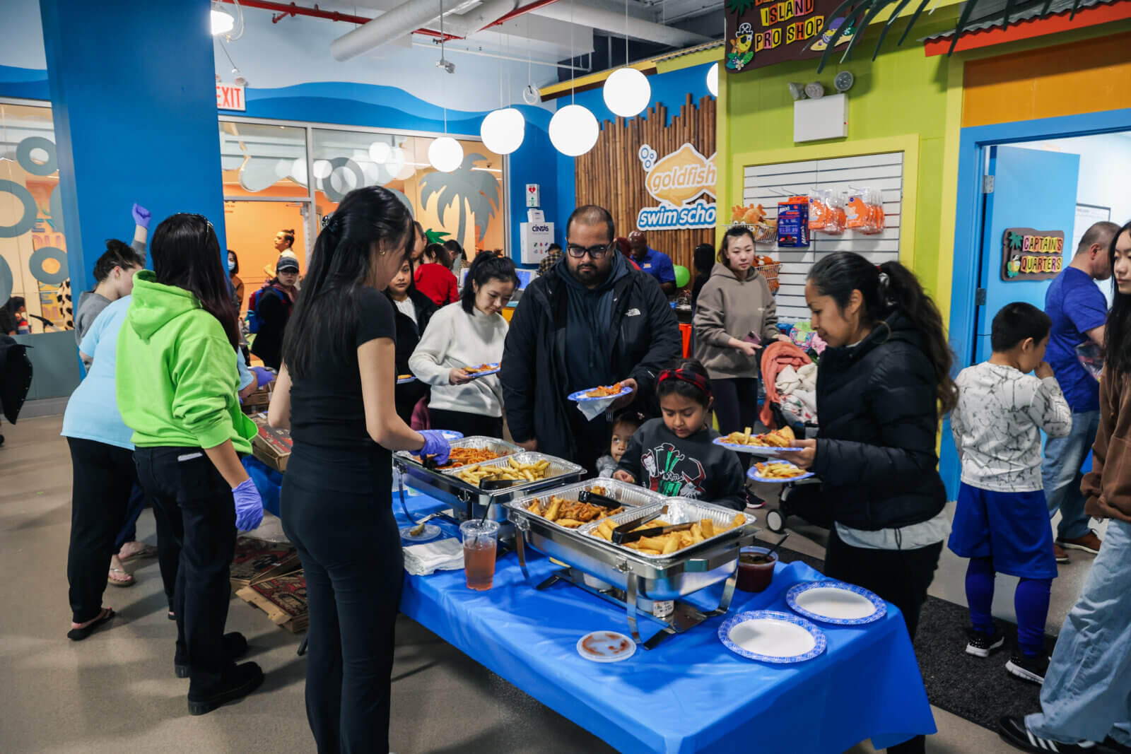 Goldfish Swim School celebrates grand opening at Flushing’s Tangram Mall