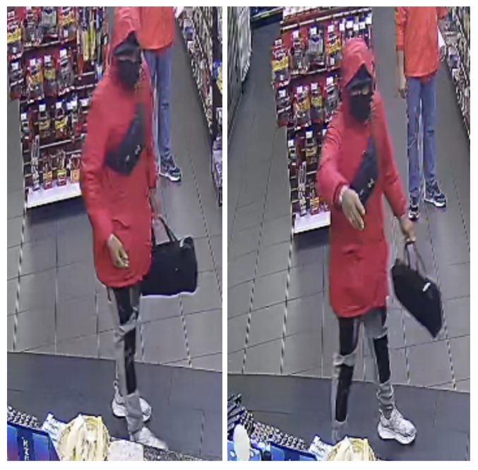 Thief robbery Glendale gas station