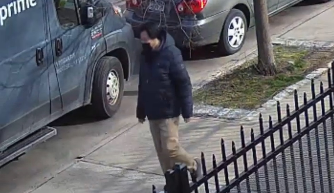 Flushing slap suspect