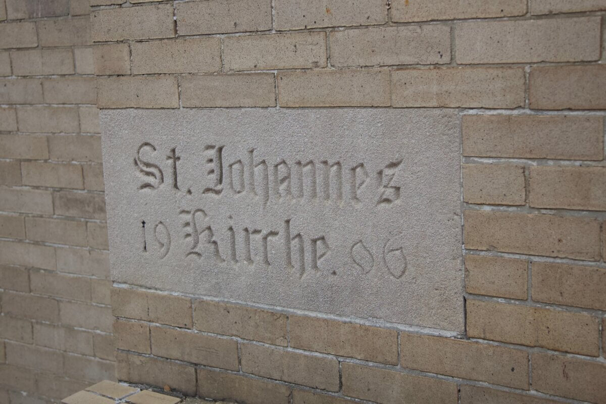 Cornerstone of Ridgewood St. John's United Methodist Church
