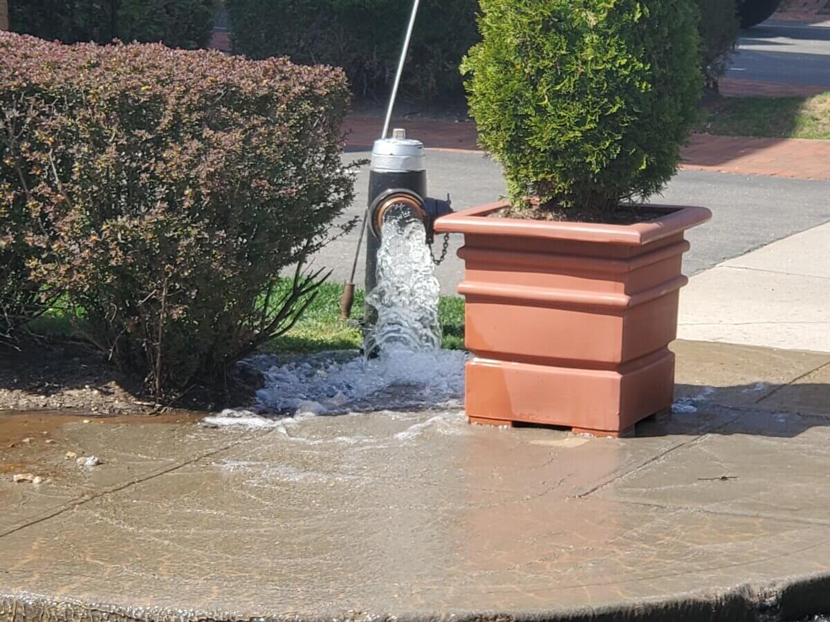 Busted water main at Baybridge Condos fixed after some residents went