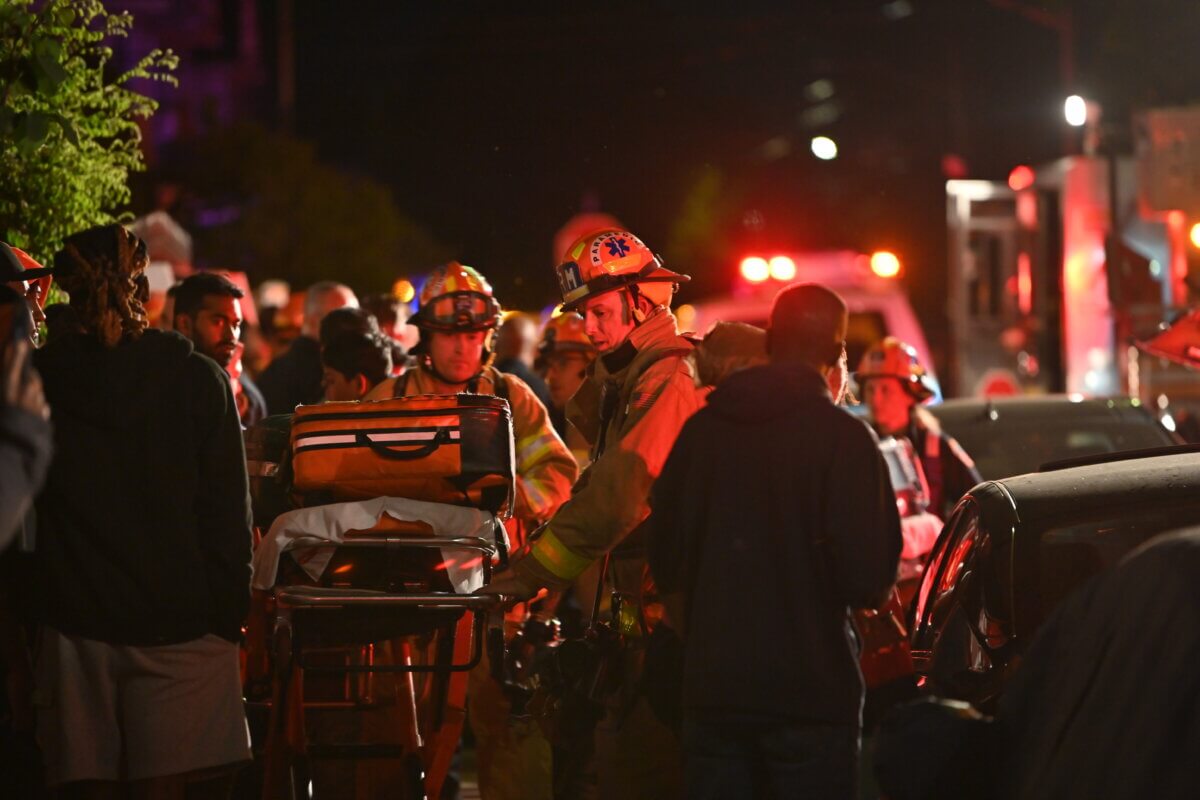 Toddler killed after family was trapped during threealarm Jamaica