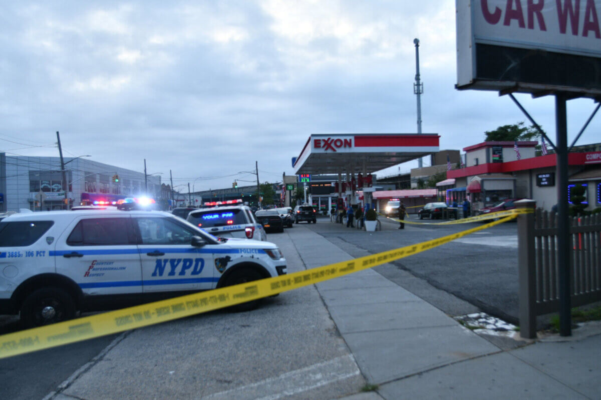 Gunman sought for shooting up a Laurelton auto parts store earlier this