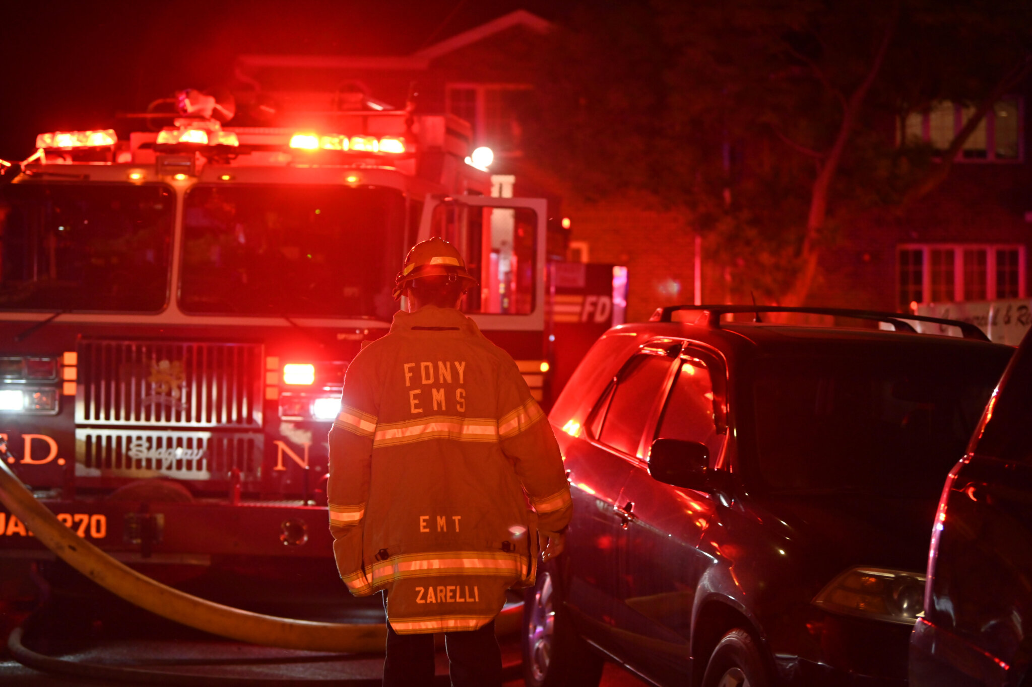 Toddler killed after family was trapped during threealarm Jamaica