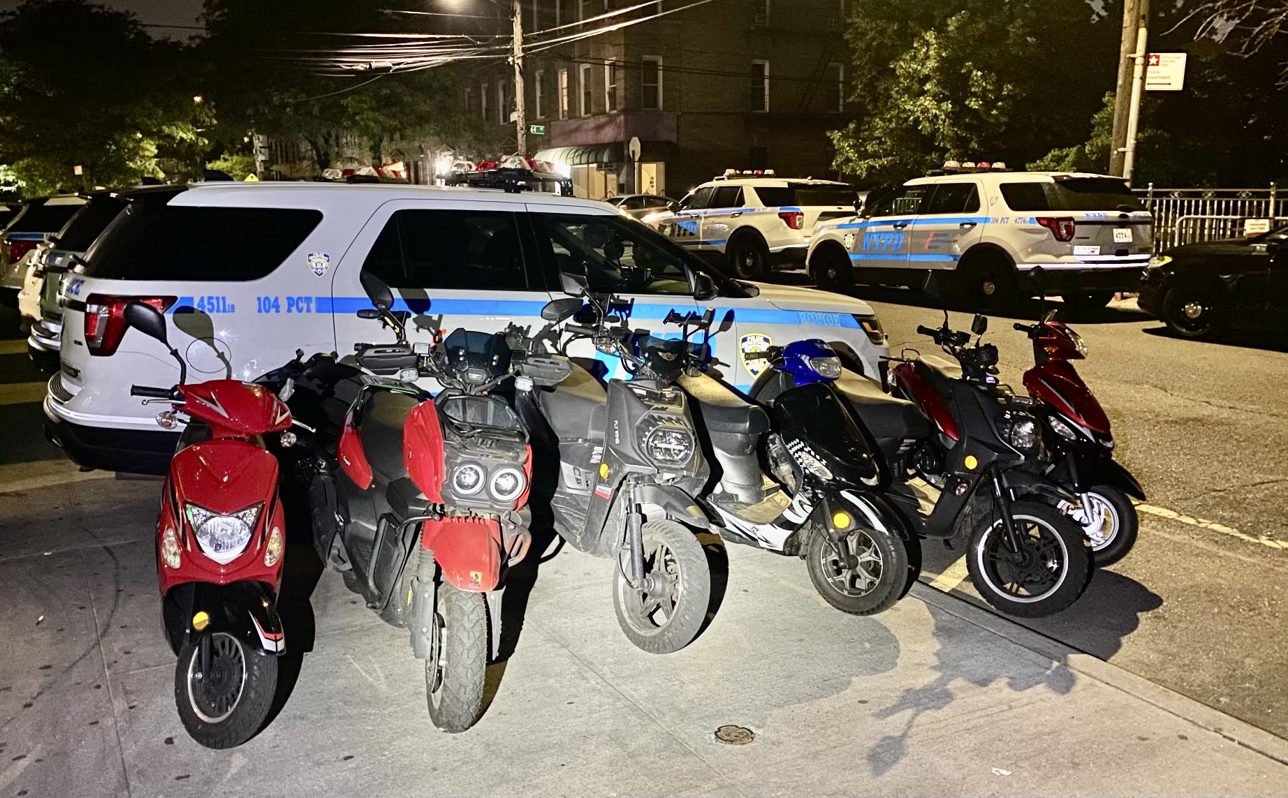 Ridgewood’s 104th Precinct works to rid local streets of illegal motorbikes QNS