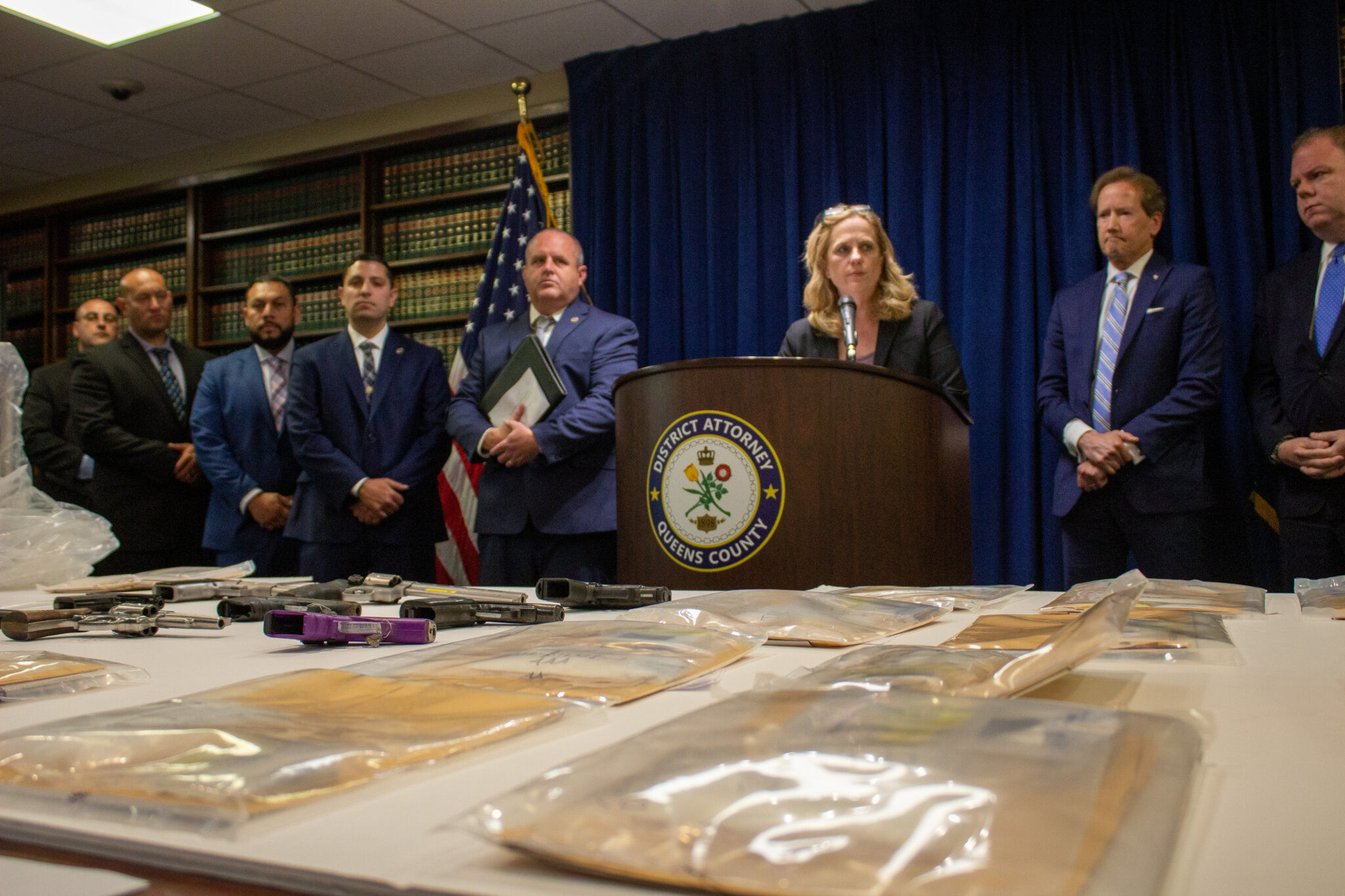 Queens DA Announces Million-dollar Bust Of Drug, Gun Trafficking Ring ...